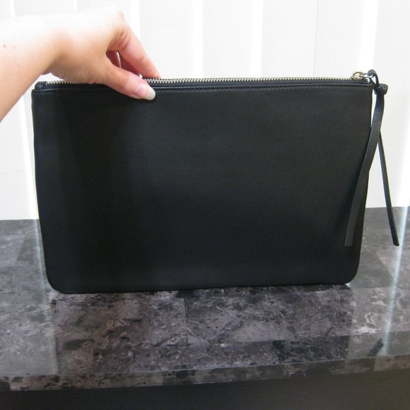 NWOT Express black white red graffiti heart makeup bag pouch - Picture 4 of 8